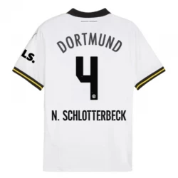 Fotbalové Dresy N.Schlotterbeck #4 BVB Borussia Dortmund 2024-25 Alternativní Dres Mužské