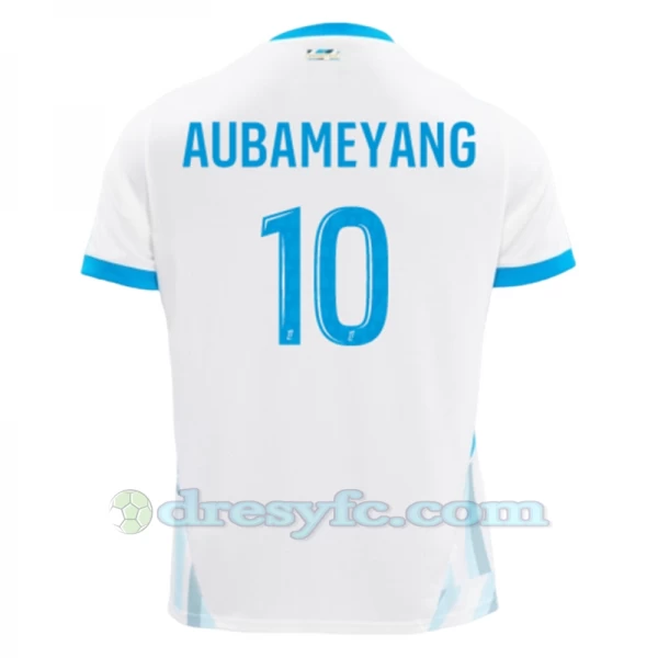 Fotbalové Dresy Olympique de Marseille Pierre-Emerick Aubameyang #10 2024-25 Domácí Dres Mužské