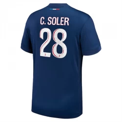 Fotbalové Dresy Paris Saint-Germain PSG C.Soler #28 2024-25 Domácí Dres Mužské