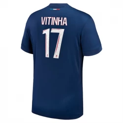 Fotbalové Dresy Paris Saint-Germain PSG Vitinha #17 2024-25 Domácí Dres Mužské