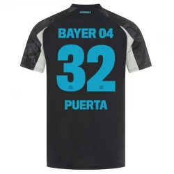 Fotbalové Dresy Puerta #32 Bayer 04 Leverkusen 2024-25 Alternativní Dres Mužské