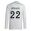 Fotbalové Dresy Real Madrid Antonio Rudiger #22 2024-25 Domácí Dres Mužské Dlouhý Rukáv
