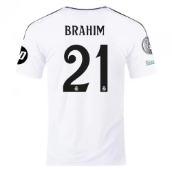 Fotbalové Dresy Real Madrid Brahim #21 2024-25 HP Domácí Dres Mužské