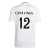 Fotbalové Dresy Real Madrid Camavinga #12 2024-25 Domácí Dres Mužské