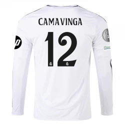 Fotbalové Dresy Real Madrid Carvajal #12 2024-25 HP Domácí Dres Mužské Dlouhý Rukáv