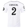 Fotbalové Dresy Real Madrid Carvajal #2 2024-25 HP Domácí Dres Mužské