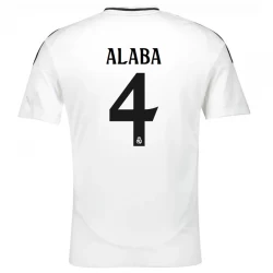 Fotbalové Dresy Real Madrid David Alaba #4 2024-25 Domácí Dres Mužské