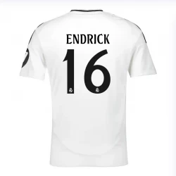 Fotbalové Dresy Real Madrid Endrick #16 2024-25 HP Domácí Dres Mužské