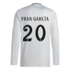 Fotbalové Dresy Real Madrid Fran Garcia #20 2024-25 Domácí Dres Mužské Dlouhý Rukáv