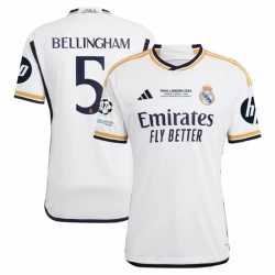 Fotbalové Dresy Real Madrid Jude Bellingham #5 2023-24 Final London HP Domácí Dres Mužské