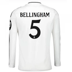 Fotbalové Dresy Real Madrid Jude Bellingham #5 2024-25 HP Domácí Dres Mužské Dlouhý Rukáv