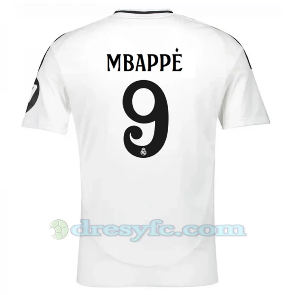 Fotbalové Dresy Real Madrid Kylian Mbappé #9 2024-25 HP Domácí Dres Mužské