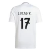 Fotbalové Dresy Real Madrid Lucas V. #17 2024-25 Domácí Dres Mužské