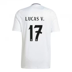 Fotbalové Dresy Real Madrid Lucas V. #17 2024-25 Domácí Dres Mužské