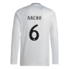 Fotbalové Dresy Real Madrid Nacho #6 2024-25 Domácí Dres Mužské Dlouhý Rukáv