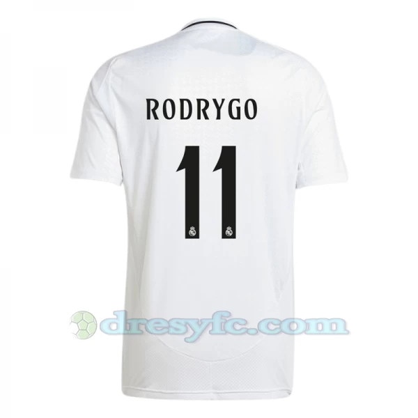 Fotbalové Dresy Real Madrid Rodrygo #11 2024-25 Domácí Dres Mužské