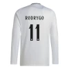 Fotbalové Dresy Real Madrid Rodrygo #11 2024-25 Domácí Dres Mužské Dlouhý Rukáv