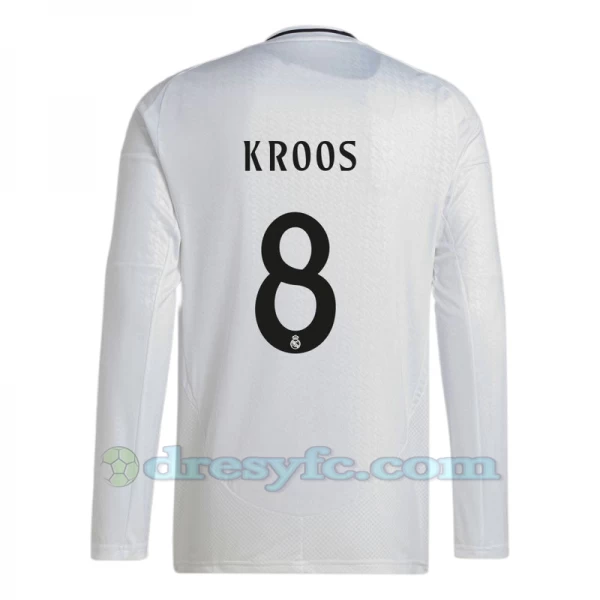 Fotbalové Dresy Real Madrid Toni Kroos #8 2024-25 Domácí Dres Mužské Dlouhý Rukáv