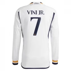 Fotbalové Dresy Real Madrid Vinicius Junior #7 2023-24 Domácí Dres Mužské Dlouhý Rukáv