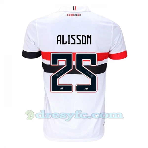 Fotbalové Dresy São Paulo FC Alisson #25 2024-25 Domácí Dres Mužské