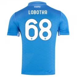 Fotbalové Dresy SSC Napoli Lobotka #68 2024-25 Domácí Dres Mužské