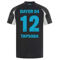 Fotbalové Dresy Tapsoba #12 Bayer 04 Leverkusen 2024-25 Alternativní Dres Mužské