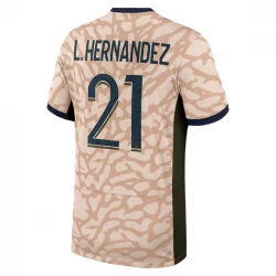 Fotbalové Dresy Theo Hernández #21 Paris Saint-Germain PSG 2024-25 Fourth Dres Mužské