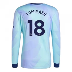 Fotbalové Dresy Tomiyasu #18 Arsenal FC 2024-25 Alternativní Dres Mužské Dlouhý Rukáv