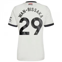 Fotbalové Dresy Wan-Bissaka #29 Manchester United 2024-25 Alternativní Dres Mužské