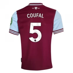 Fotbalové Dresy West Ham United Coufal #5 2024-25 Domácí Dres Mužské