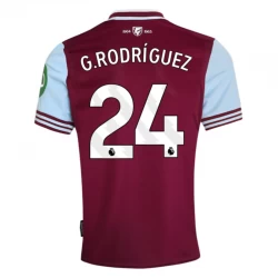 Fotbalové Dresy West Ham United G. Rodriguez #24 2024-25 Domácí Dres Mužské