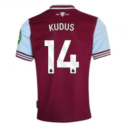 Fotbalové Dresy West Ham United Kudus #14 2024-25 Domácí Dres Mužské