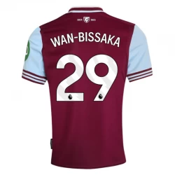 Fotbalové Dresy West Ham United Wan-bissaka #29 2024-25 Domácí Dres Mužské