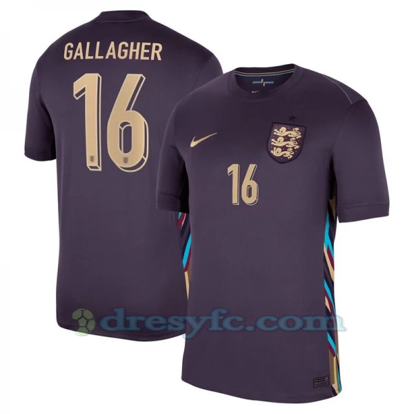 Gallagher #16 Fotbalové Dresy Anglie Mistrovství Evropy 2024 Venkovní Dres Mužské