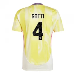 Gatti #4 Fotbalové Dresy Juventus FC 2024-25 Venkovní Dres Mužské