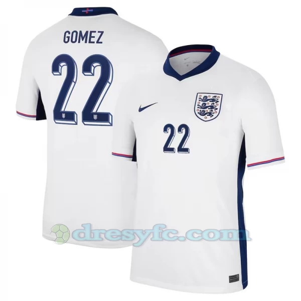 Gomez #22 Fotbalové Dresy Anglie Mistrovství Evropy 2024 Domácí Dres Mužské