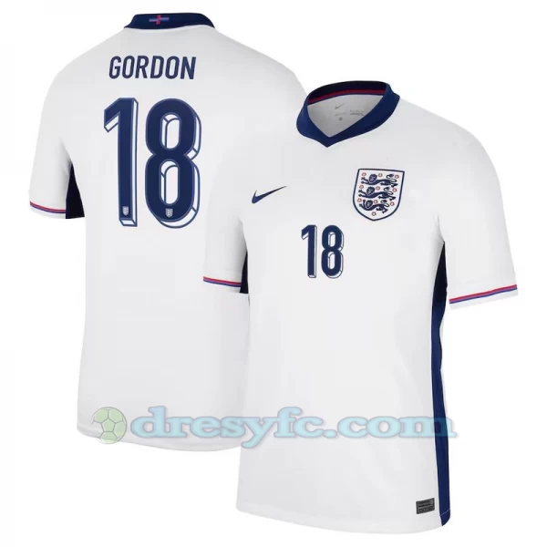 Gordon #18 Fotbalové Dresy Anglie Mistrovství Evropy 2024 Domácí Dres Mužské