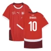 Granit Xhaka #10 Fotbalové Dresy Švýcarsko Mistrovství Evropy 2024 Domácí Dres Mužské