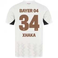 Granit Xhaka #34 Fotbalové Dresy Bayer 04 Leverkusen 2024-25 Venkovní Dres Mužské