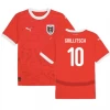 Grillitsch #10 Fotbalové Dresy Rakousko Mistrovství Evropy 2024 Domácí Dres Mužské