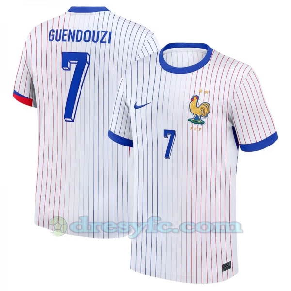 Guendouzi #7 Fotbalové Dresy Francie Mistrovství Evropy 2024 Venkovní Dres Mužské