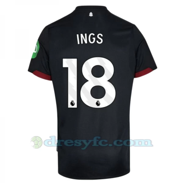 Ings #18 Fotbalové Dresy West Ham United 2024-25 Venkovní Dres Mužské