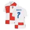 Ivan Rakitic #7 Fotbalové Dresy Chorvatsko Mistrovství Evropy 2024 Domácí Dres Mužské