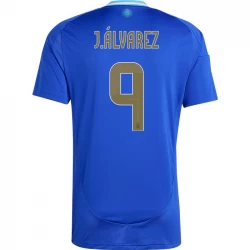 J. Alvarez #9 Fotbalové Dresy Argentina Copa America 2024 Venkovní Dres Mužské