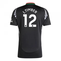 J.Timber #12 Fotbalové Dresy Arsenal FC 2024-25 Venkovní Dres Mužské