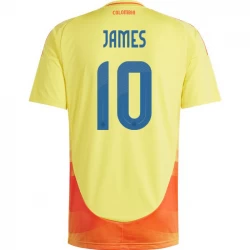 James Rodríguez #10 Fotbalové Dresy Kolumbie Copa America 2024 Domácí Dres Mužské