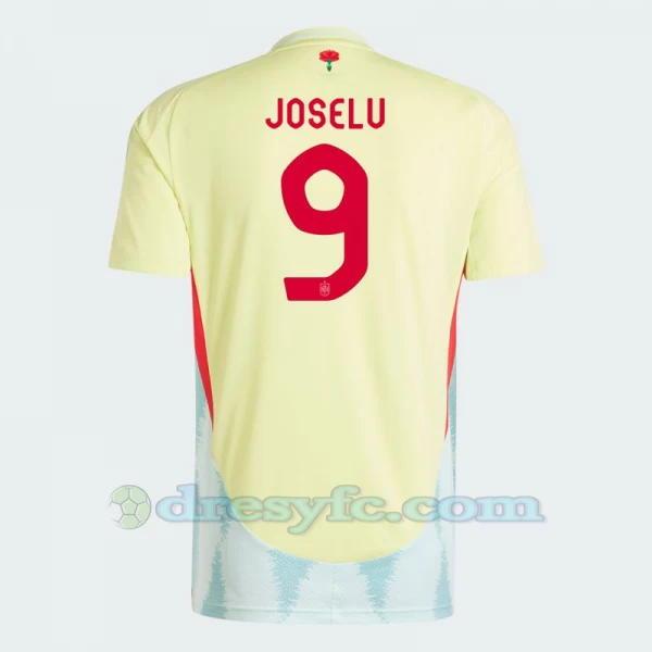 Joselu #9 Fotbalové Dresy Španělsko Mistrovství Evropy 2024 Venkovní Dres Mužské