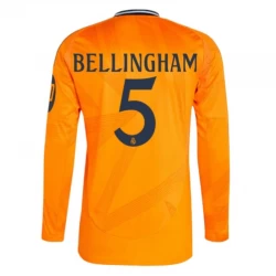 Jude Bellingham #5 Fotbalové Dresy Real Madrid 2024-25 HP Venkovní Dres Mužské Dlouhý Rukáv