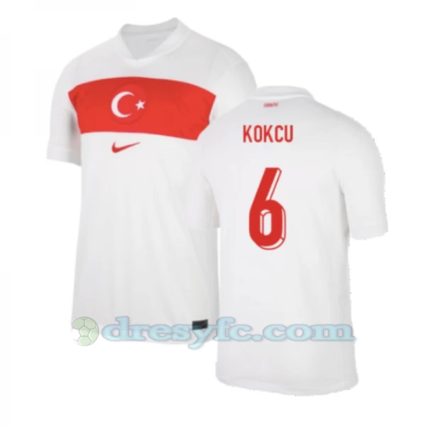 Kokcu #6 Fotbalové Dresy Turecko Mistrovství Evropy 2024 Domácí Dres Mužské