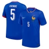 Kounde #5 Fotbalové Dresy Francie Mistrovství Evropy 2024 Domácí Dres Mužské